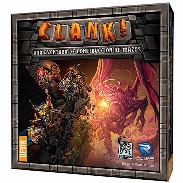 Devir Iberia Lautapeli Clank! Monivärinen