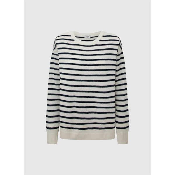 Pepe Jeans V-hals Sweater Frances Beige L Kvinde