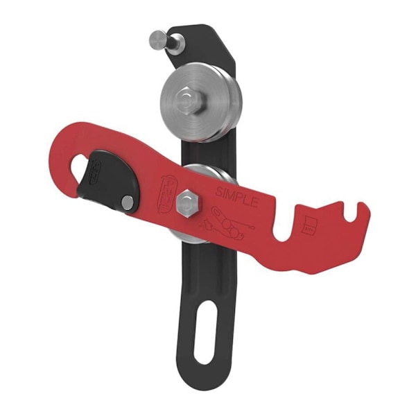 Petzl Caving Descender Simple Grå