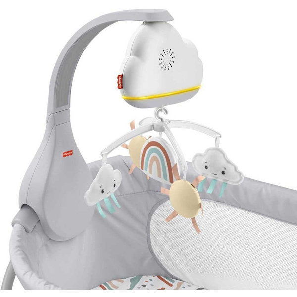 Fisher Price Regnbågsduschar Bassinet To Bedside Mobile Flerfärgad 1 Months