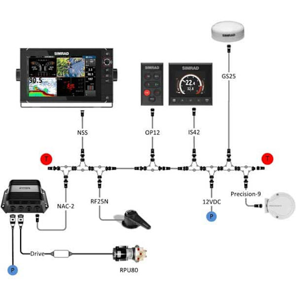 Simrad Autopilot Controller Op12 Sort