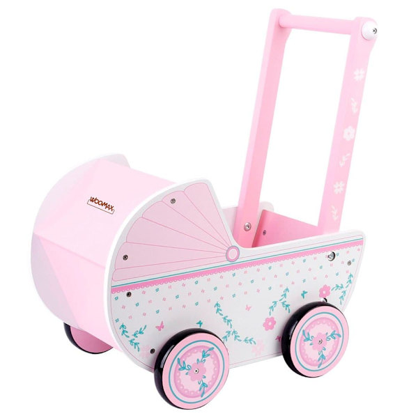 Woomax Trä Dockvagn Rosa 3 Years