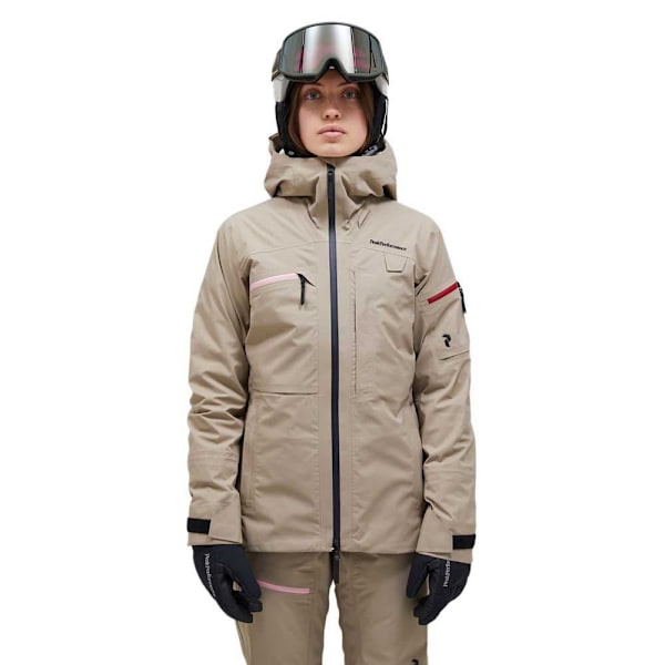 Peak Performance Alpine Goretex Softshelljacka Beige S Kvinna