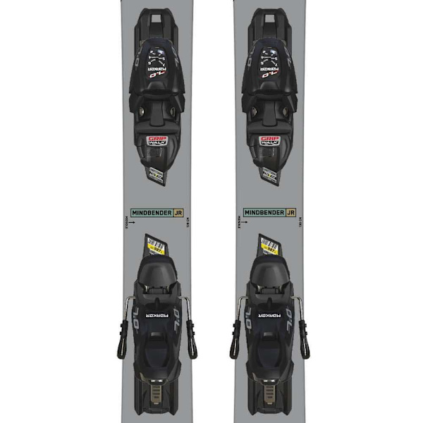 K2 Ungdoms Alpina Skidor Mindbender+fdt 7.0 L Plate Flerfärgad 149