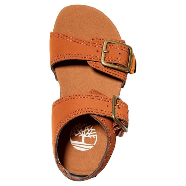 Timberland Castle Island 2 Strap Sandaler För Småbarn Brun EU 21 Pojke