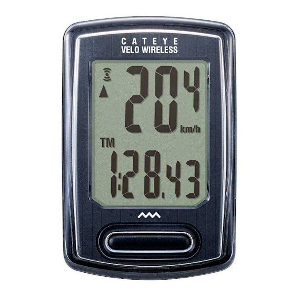 Cateye Trådløs Cykelcomputer Velo Sort