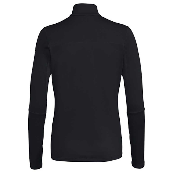 Vaude Livigno Ii Halv Lynlås Langærmet T-shirt Sort 42 Kvinde