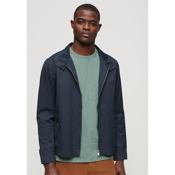 Superdry Merchant Harrington Jakke Blå M Mand