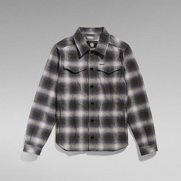 G-star Overshirt Check Brun XL Mand
