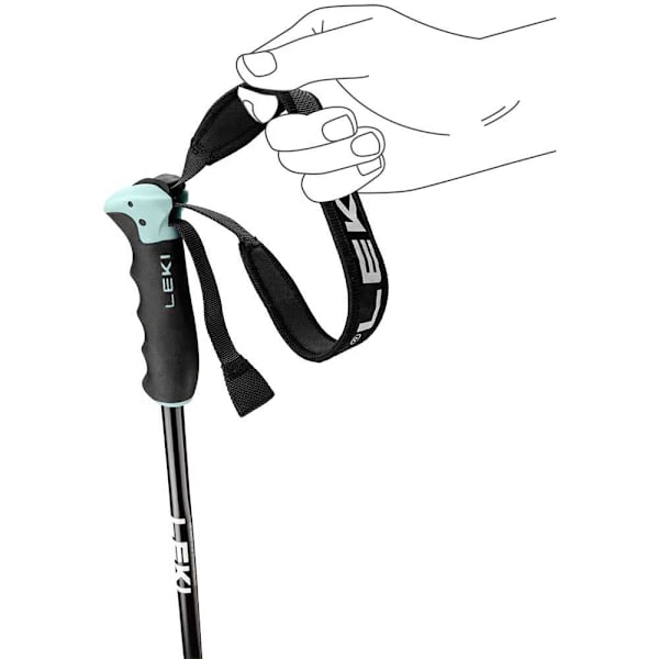 Leki Alpino Stænger Neolite Airfoil Søvfarvet 105 cm