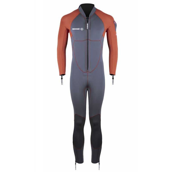 Beuchat Aquatrek 3 Mm Apnødragt Grå 2XL
