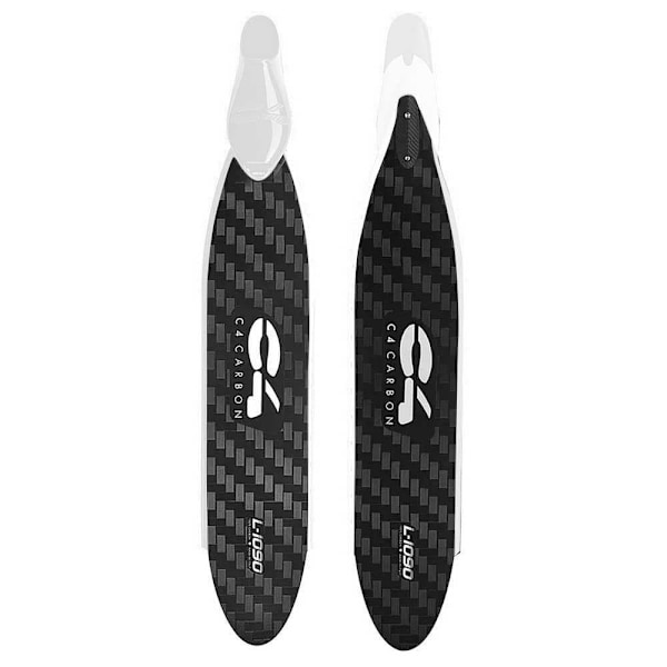 C4 Fiskeri L-1090 25 Fin Klinge Enkelt Sort