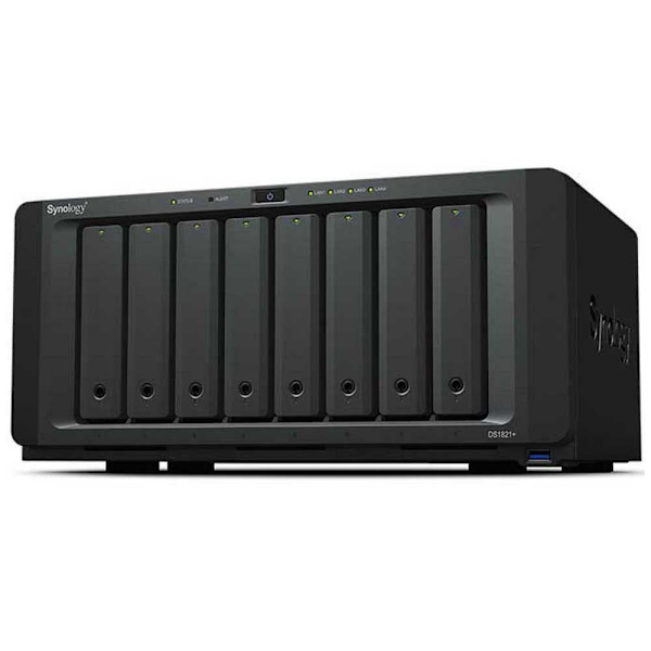 Synology Nas Ds1821 8 Vik Svart