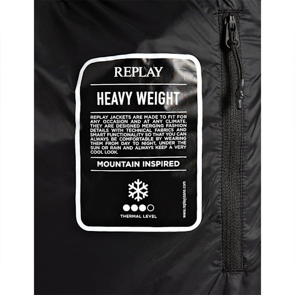 Replay M8403.000.84728 Jakke Sort XL Mand