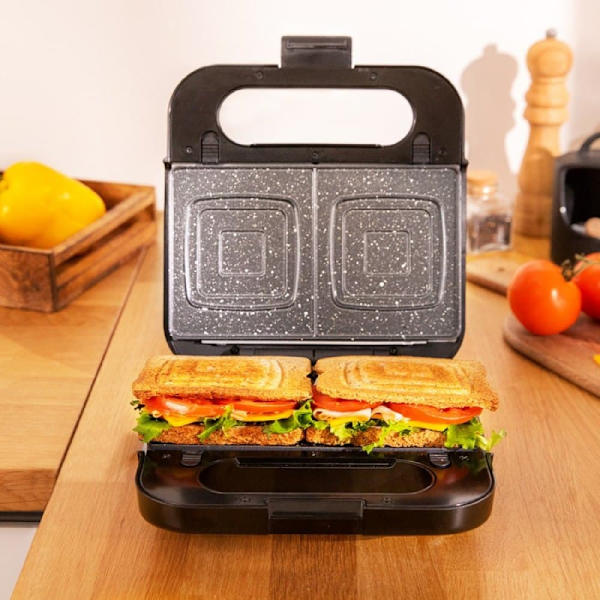 Cecotec Smörgåsgrill Rock´ntoast 4in1 1000w Svart One Size / EU Plug