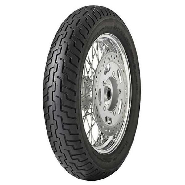 Dunlop D404f 67s Tt Tilpasset Forhjul Sort 130 / 90 / R16
