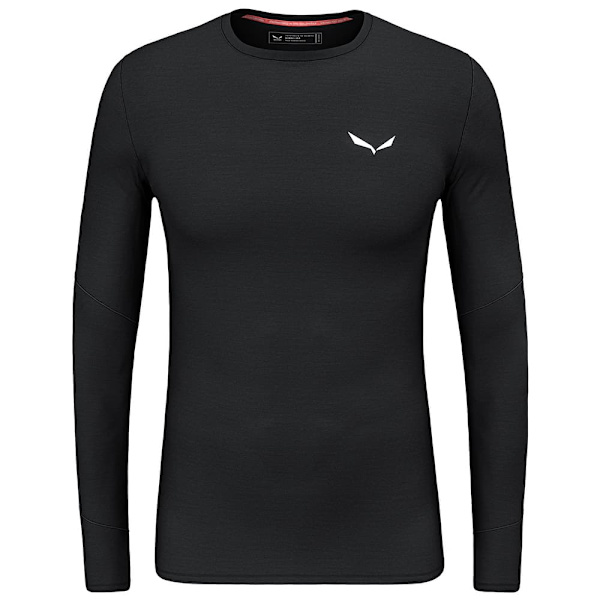 Salewa Cristallo Warm Alpine Merino Responsive Långärmad Baslager Svart S Man