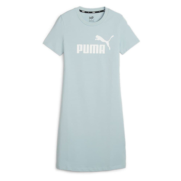Puma Ess Kortärmad Klänning Vit M Kvinna