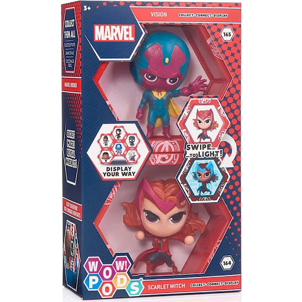 Wow Stuff Figur Marvel Vision+scarlet Flerfärgad