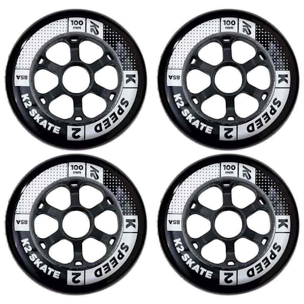 K2 Skate Bolt 100 Mm/85a 4 Units Sort