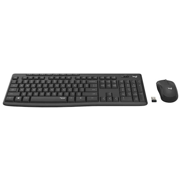 Logitech Langaton Näppäimistö Ja Hiiri Mk295 Musta German QWERTZ