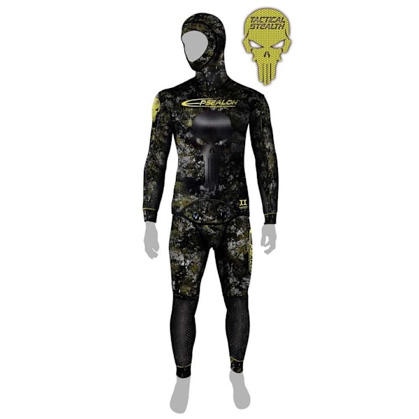 Epsealon Harrastukset Housut Tactical Stealth 3 Mm Musta XL