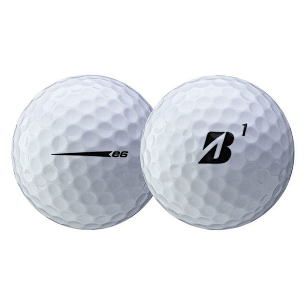 Bridgestone Golf Golfbolde E6 12 Enheder Hvid