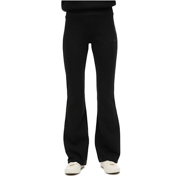 Superdry Sport Tech Lr Flare Mjukisbyxor Svart M Kvinna