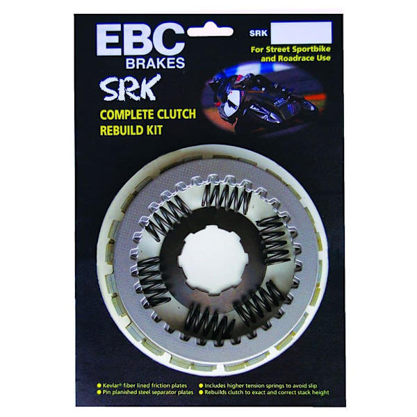 Ebc Fuld Kobling Srk Series Street Racer Aramid Fiber Srk125 Søvfarvet