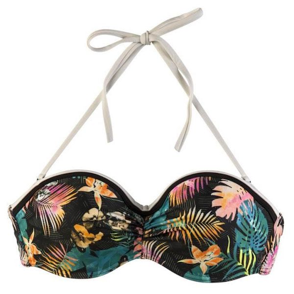Protest Bikinitop Mm Suma Bandeau Sort S / B Kvinde