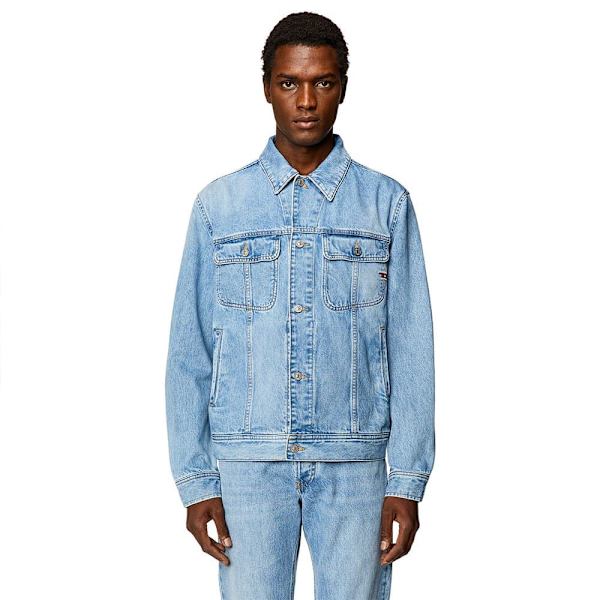 Diesel Jeansjacka Barcy Blå L Man