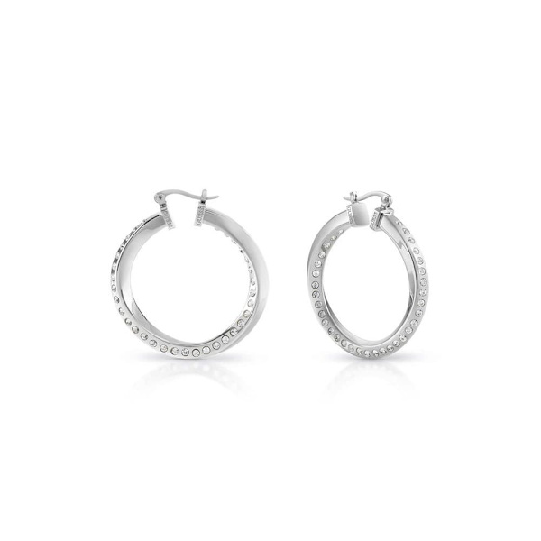 Guess Øreringe Hoops Don´t Lie Jube01486jwrht Søvfarvet  Mand