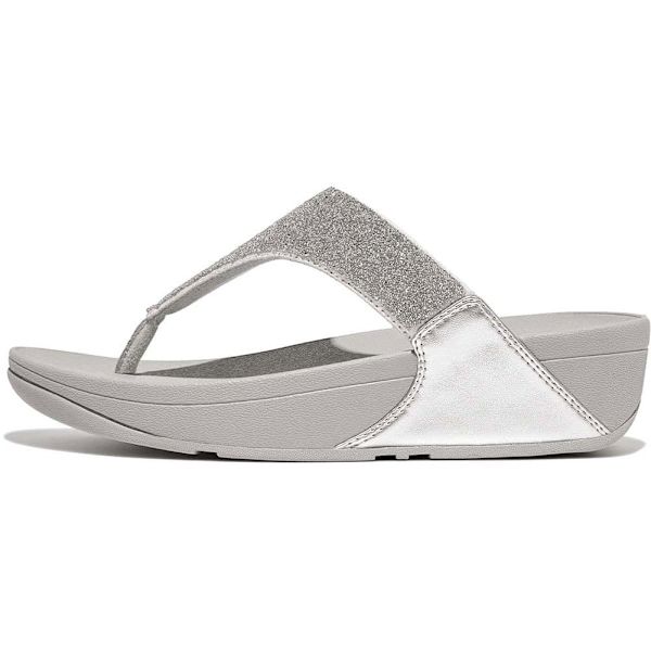 Fitflop Sandaler Lulu Opul Toe-post Silver EU 39 Kvinna