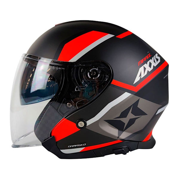Axxis Of504sv Mirage Sv Damasko B5 åben Hjelm Flerfarvet S