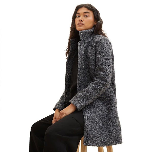 Tom Tailor Täcka 1037586 Boucle Grå S Kvinna