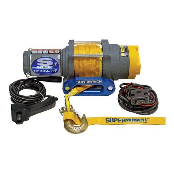 Superwinch Ankare Winche Terra 45sr Guld 38.6 x 11.5 x 12.1 cm