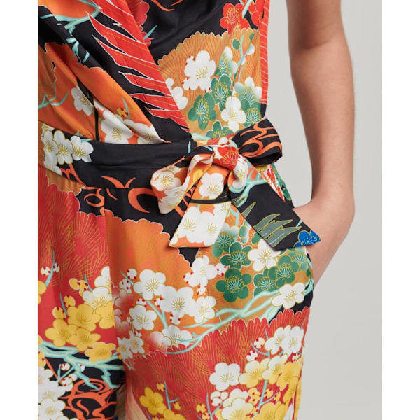 Superdry Klänning Vintage Woven Jumpsuit Flerfärgad S Kvinna