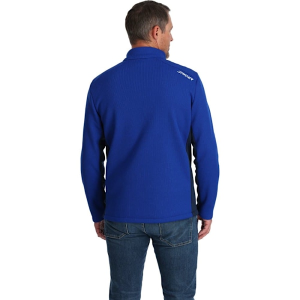 Spyder Full Dragkedja Fleece Bandit Blå S Man