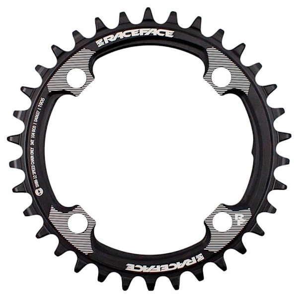 Race Face Kæderring Shimano 104 Bcd Sort 34t