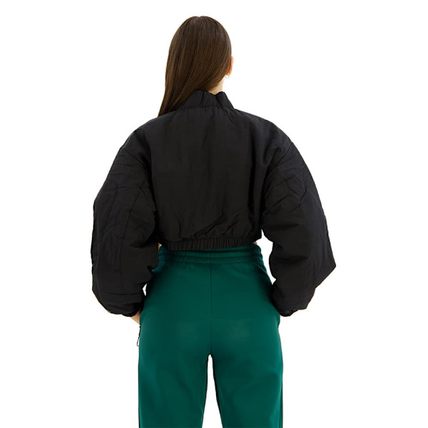 Adidas City Escape Padded Bomberjacka Svart S Kvinna