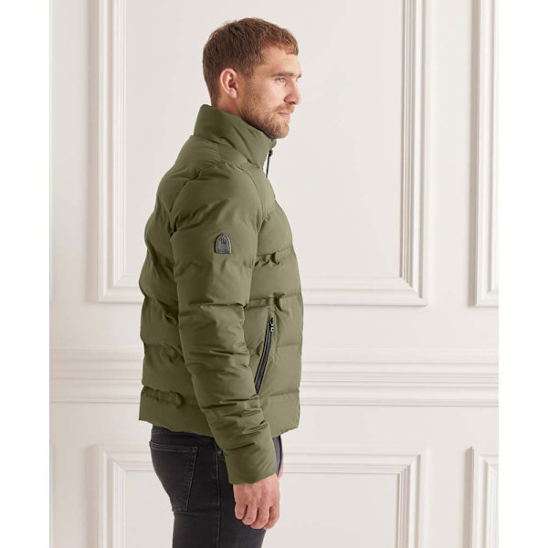Superdry Jacka Ultimate Radar Quilt Grönt XL Man