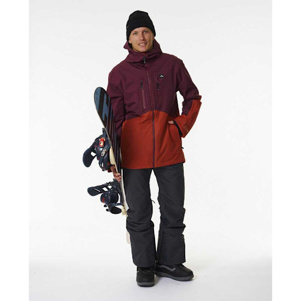 Rip Curl Freerider 20k/20k Jacka Röd M Man