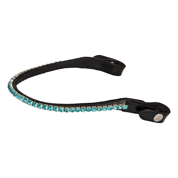 Acavallo Calfskin&round Crystals Pannband  Full