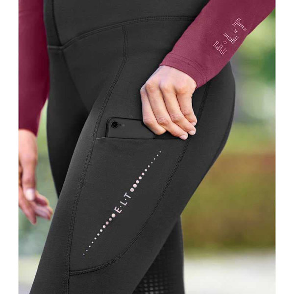 E.l.t. Bukser Thermal Milla Sort 44