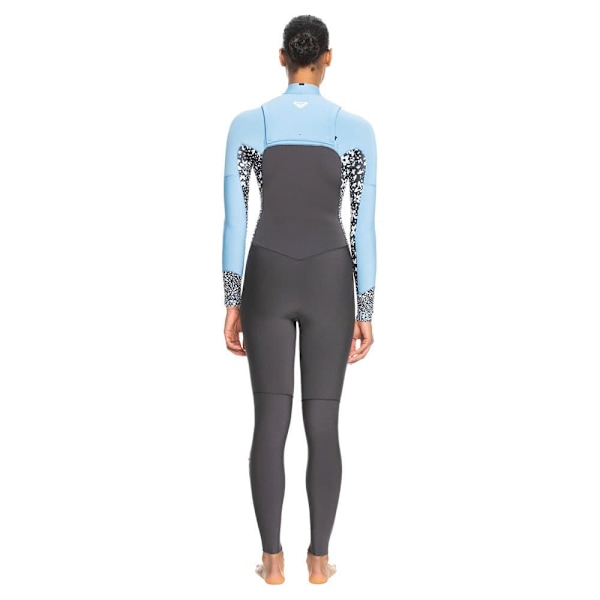 Roxy Langærmet Neoprendragt Foran Med Lynlås 4/3 Mm Swell Series Grå 6