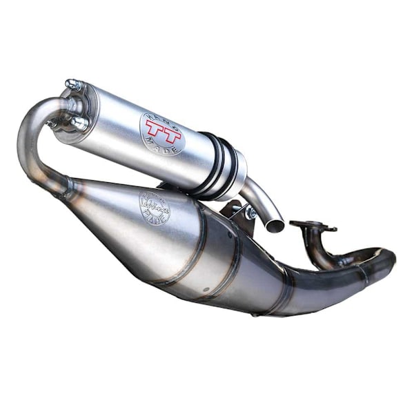 Leovince Homologeret Full Line System Hand Made Tt Aprilia/gilera/piaggio Ref:4075 Søvfarvet