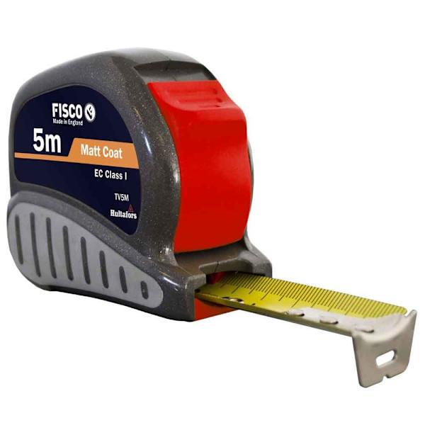 Fisco Klass Måttband I Sr Abs Tri-lok 5 M X 25 Mm Svart
