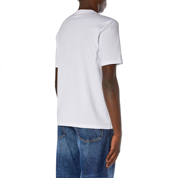 Diesel T Adjust K9 T-shirt Med Korte ærmer Hvid M Mand
