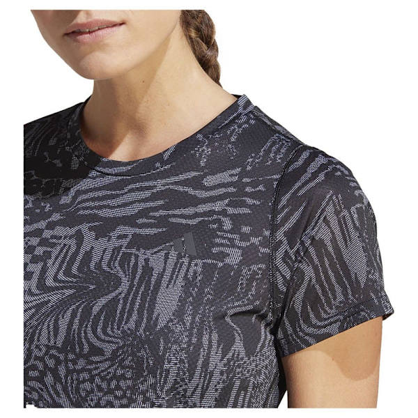 Adidas Lyhythihainen T-paita 3b Aop Musta XS Nainen