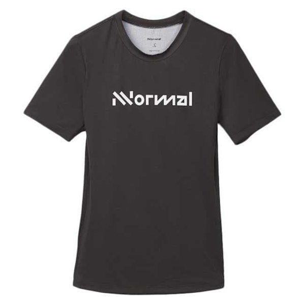 Nnormal Kortærmet T-shirt Race Svart  L Kvinde